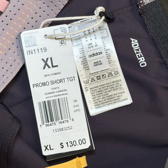 adidas RARE Pro Elite Team Promo Shorts Half Tights IN1119 Mens XL NWT - Picture 3 of 5